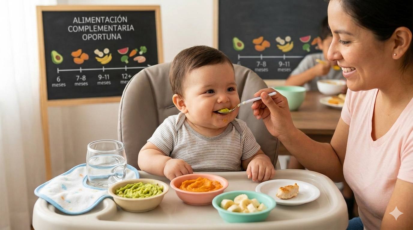 ¿Qué es la alimentación complementaria?