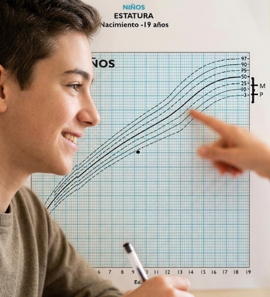 Crecimiento normal durante la adolescencia