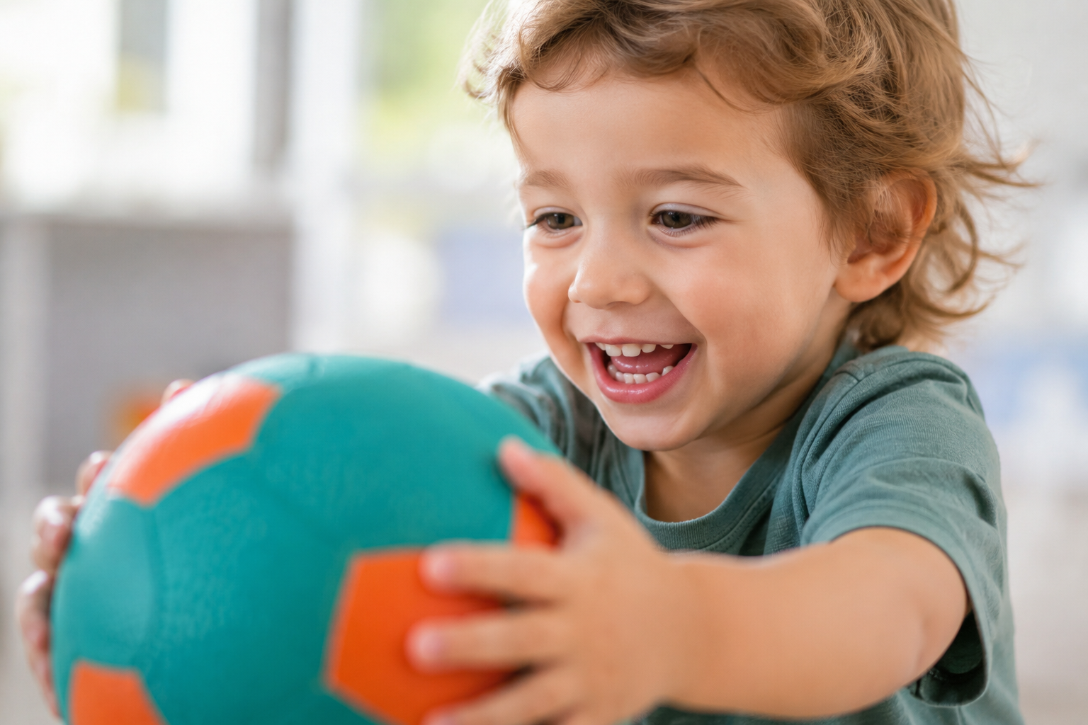Niños en movimiento, adultos saludables