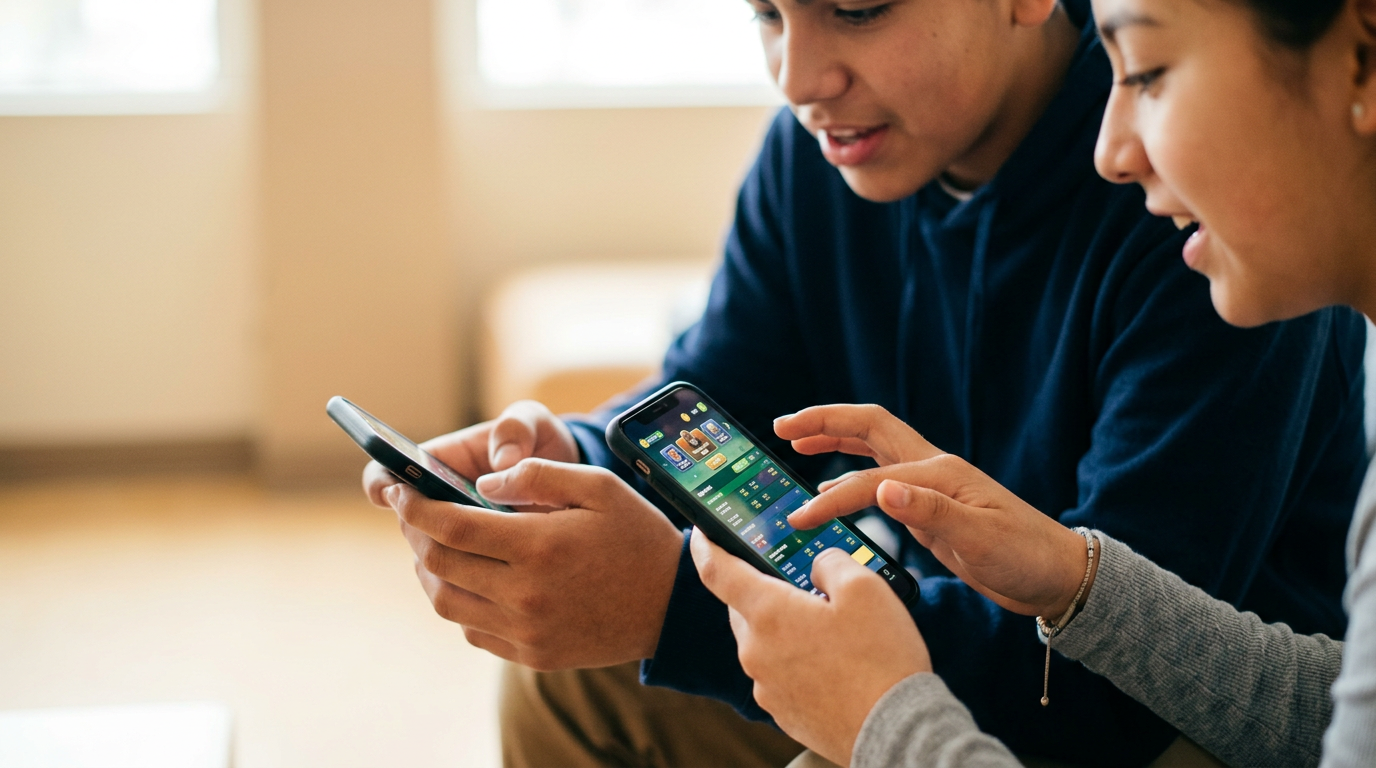 Adolescentes y trading